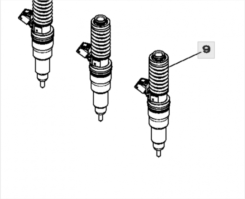 約翰迪爾強(qiáng)鹿發(fā)動(dòng)機(jī)6135HF485電控泵噴油嘴DZ121294/RE522250/ RE533501/SE501959/RE533608/RM100251